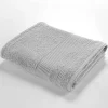 Douceur D'Intérieur Drap de Bain 90x150 cm - Collection Tendresse - Éponge 500 g,m² - 90x150cm - Gris