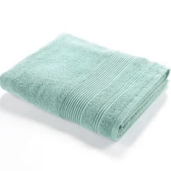 Douceur D'Intérieur Drap de Bain 90x150 cm - Collection Tendresse - Éponge 500 g,m² - 90x150cm - Céladon