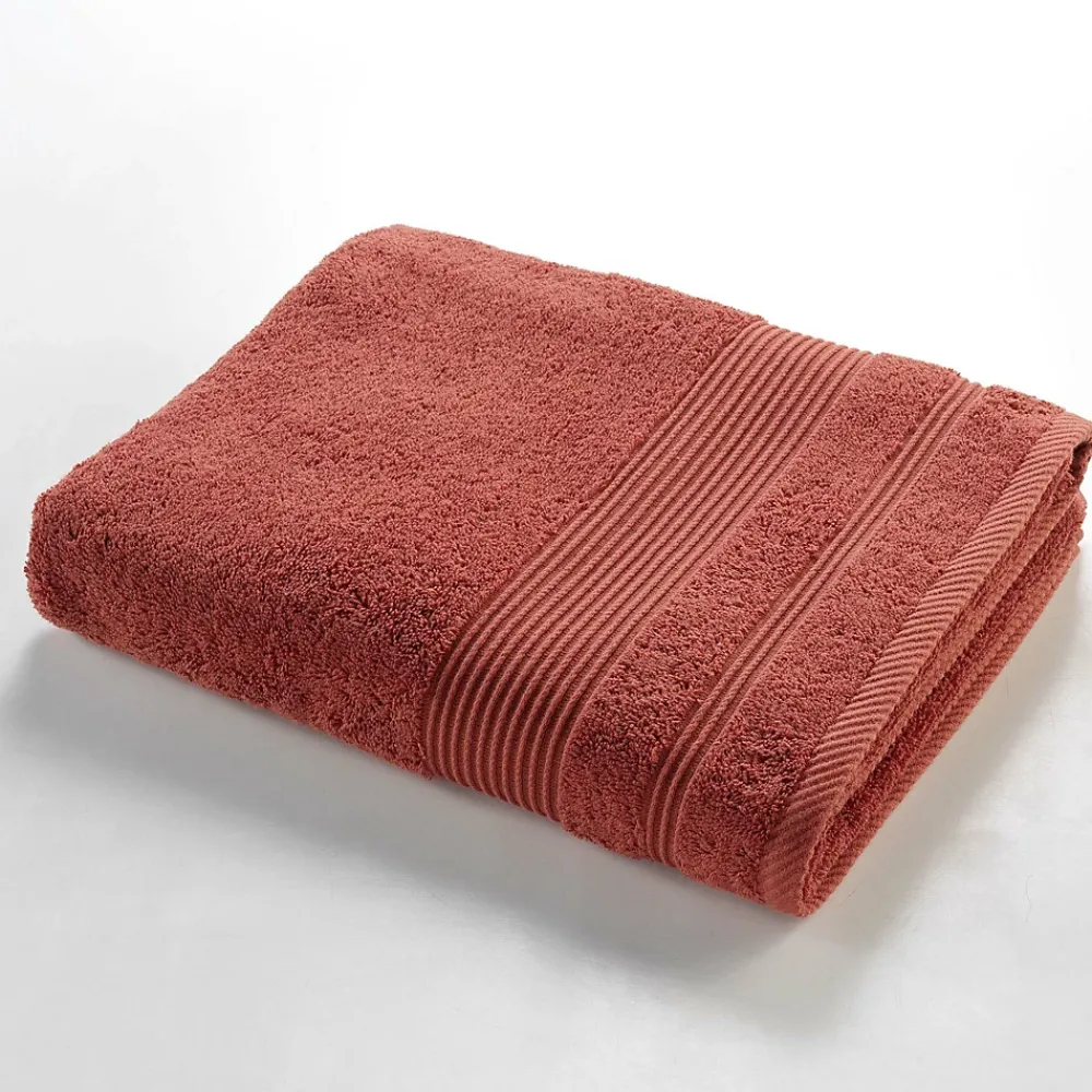 Douceur D'Intérieur Drap de Bain 90x150 cm 100% Coton Terracotta
