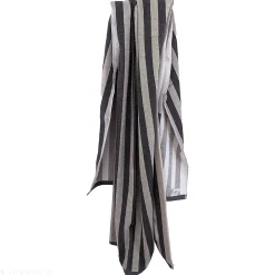 Linnea Drap de bain 85x200 cm collection SAUNA EFFICIENCE majuscule gris