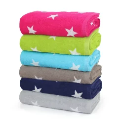 Linnea Drap de bain 85x200 cm coton 480g/m2 STARS Rose