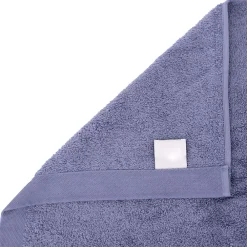 Linnea Drap de bain 100x150 cm coton peigné ALBA acier