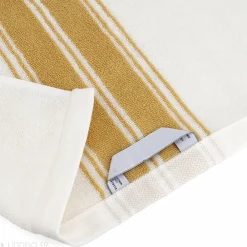 Serviette De Bain|Linnea Drap de bain 100x150 cm coton RIBBON II jaune