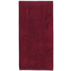 Serviette De Bain|Linnea Drap de bain 100x150 cm JULIET Rouge bordeaux 520g/m2