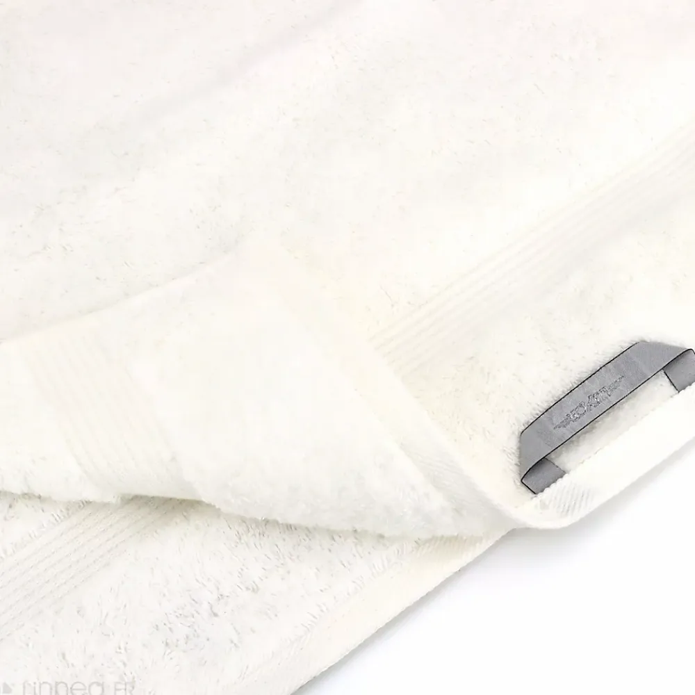 Serviette De Bain|Linnea Drap de bain 85x160 cm LUXOR blanc crème