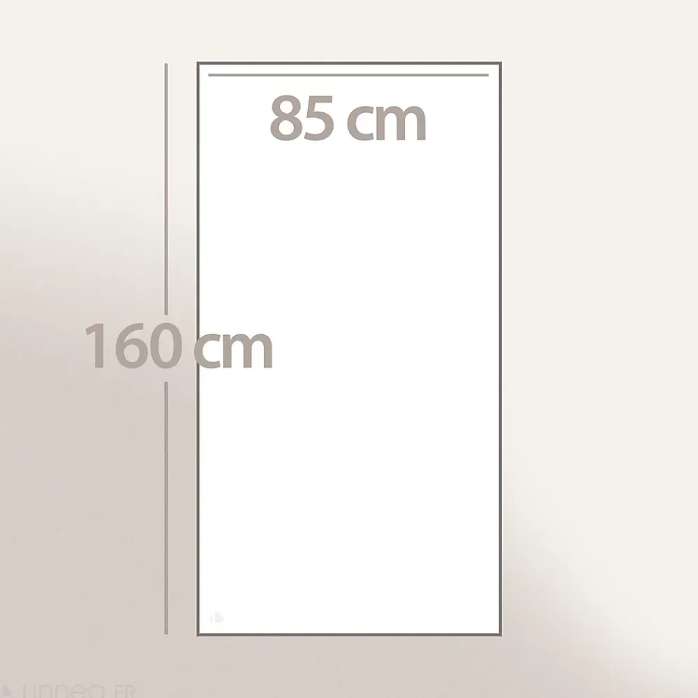 Linnea Drap de bain 85x160 cm LUXOR gris platine