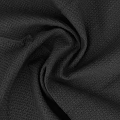 Serviette De Bain|Linnea Drap de bain 90x160 cm nid d'abeille PURE WAFFLE 300 g/m² noir