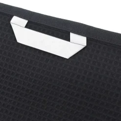 Serviette De Bain|Linnea Drap de bain 90x160 cm nid d'abeille PURE WAFFLE 300 g/m² noir