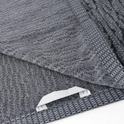 Serviette De Bain|Linnea Drap de bain 100x150 cm pur coton collection OSAKA feuillage gris