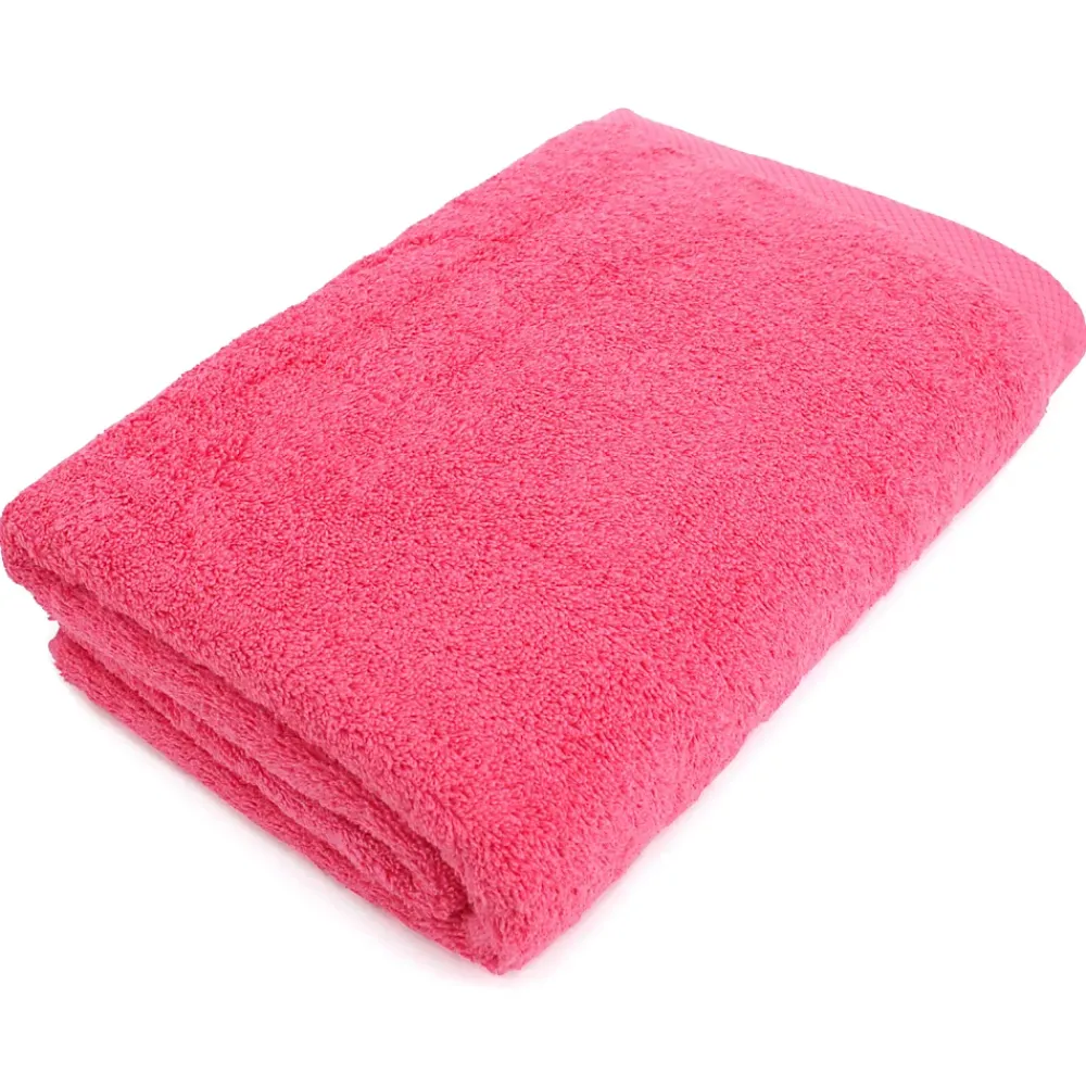 Serviette De Bain|Linnea Drap de bain 100x150 cm PURE Fraise 550g/m2