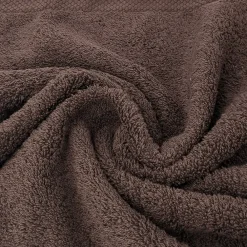 Linnea Drap de bain 100x150 cm PURE Marron 550g/m2