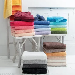 Linnea Drap de bain 100x150 cm PURE Pistache 550g/m2
