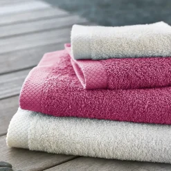 Linnea Drap de bain 100x150 cm PURE Prune 550g/m2