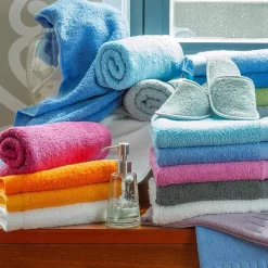 Linnea Drap de bain 100x150 cm PURE Prune 550g/m2