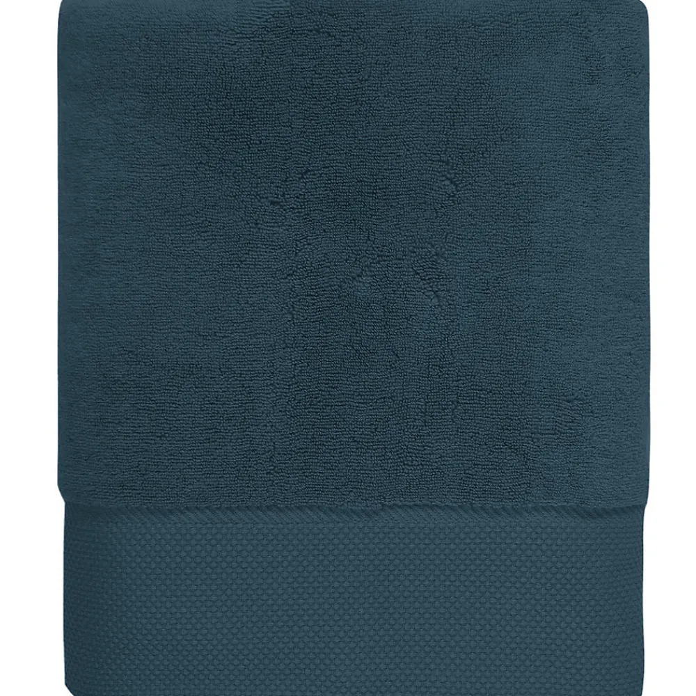 Serviette De Bain|Sensei Maison Drap de bain Zéro Twist 560 g/m² Denim 70x140 cm SENSOFT