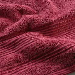Serviette De Bain|Douceur D'Intérieur Drap de douche 70 x 130 cm eponge unie tendresse Rubis