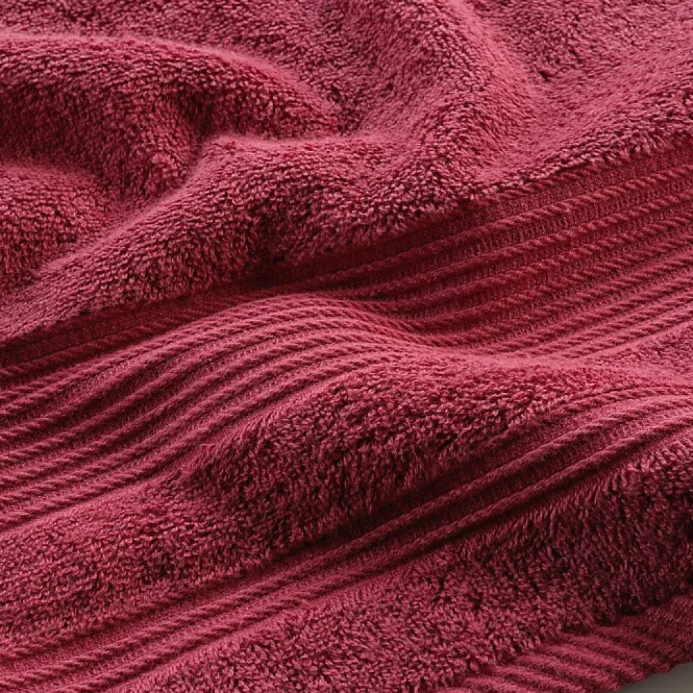 Serviette De Bain|Douceur D'Intérieur Drap de douche 70 x 130 cm eponge unie tendresse Rubis