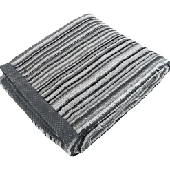 Linnea Drap de douche coton 500g/m2 PURE STRIPES II gris