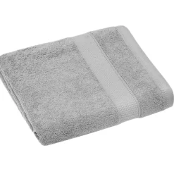 Linnea Drap de douche coton 550g/m2 70x130 cm NAÏA gris Perle