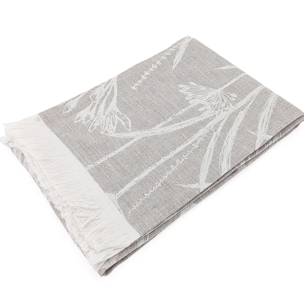 Serviette De Bain|Linnea Drap de douche coton 70x140 cm collection DRY DANDELION beige