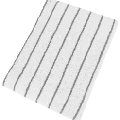 Linnea Drap de douche coton 70x140cm PURE LIGHT à rayures gris