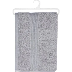 Serviette De Toilette|Atmosphera Créateur D'Intérieur Drap de douche Essentiel - coton 450 gr/m² - gris taupe 70x130 cm - Atmosphera