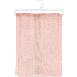 Atmosphera Créateur D'Intérieur Drap de douche Essentiel - coton 450 gr/m² - rose 70x130 cm - Atmosphera