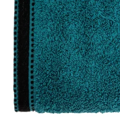 Atmosphera Créateur D'Intérieur Drap de douche Joia - coton 550 gr/m² - bleu canard 70x130 cm - Atmosphera
