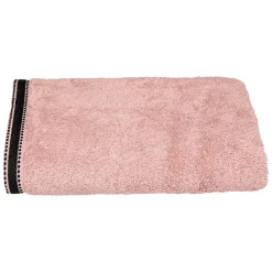 Atmosphera Créateur D'Intérieur Drap de douche Joia - coton 550 gr/m² - rose 70x130 cm - Atmosphera