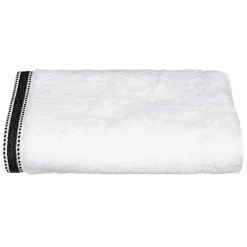 Serviette De Toilette|Atmosphera Créateur D'Intérieur Drap de douche Joia - coton 550 gr/m² - blanc 70x130 cm - Atmosphera