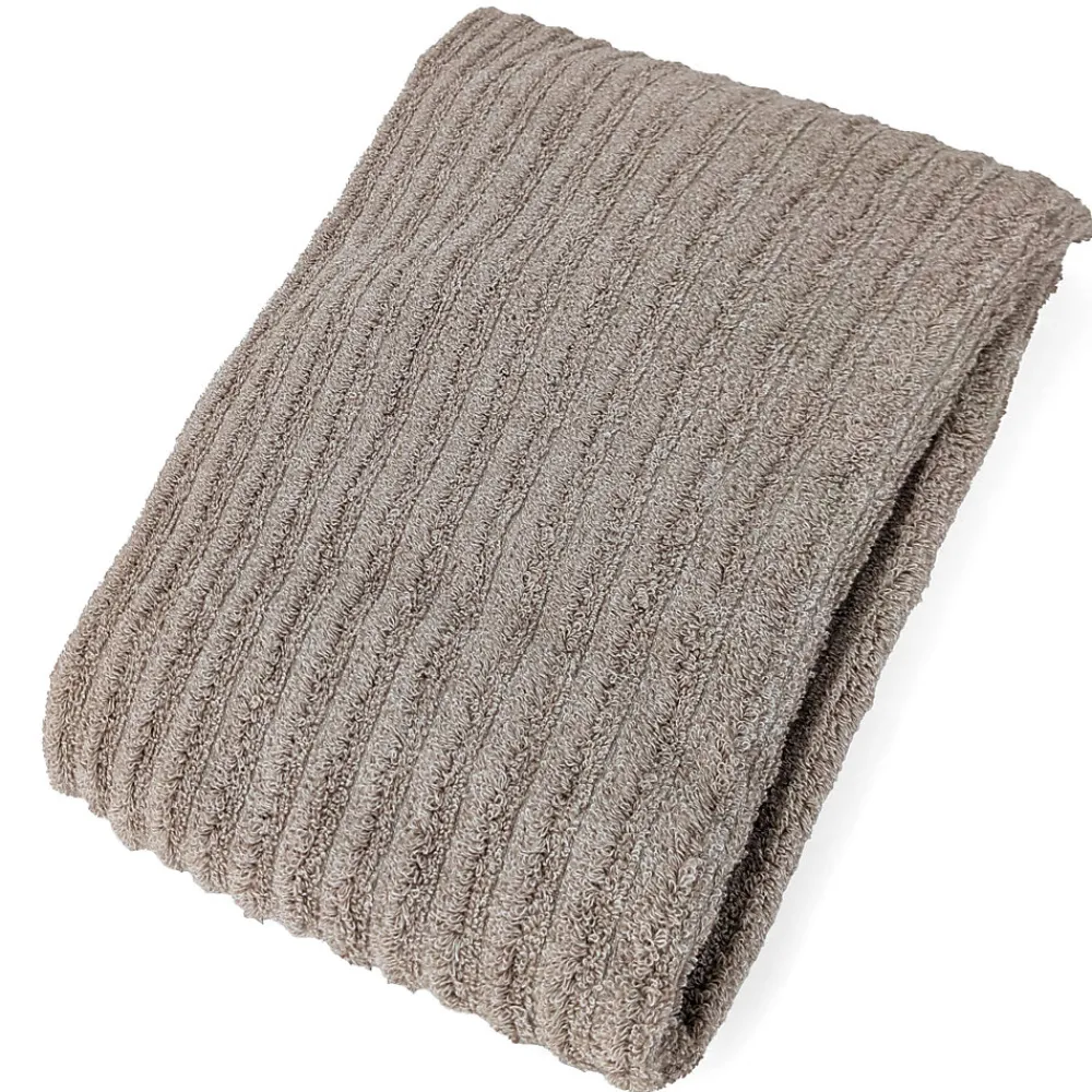 Serviette De Bain|Linnea Drap de douche uni coton 70x140 cm SPECTRE marron
