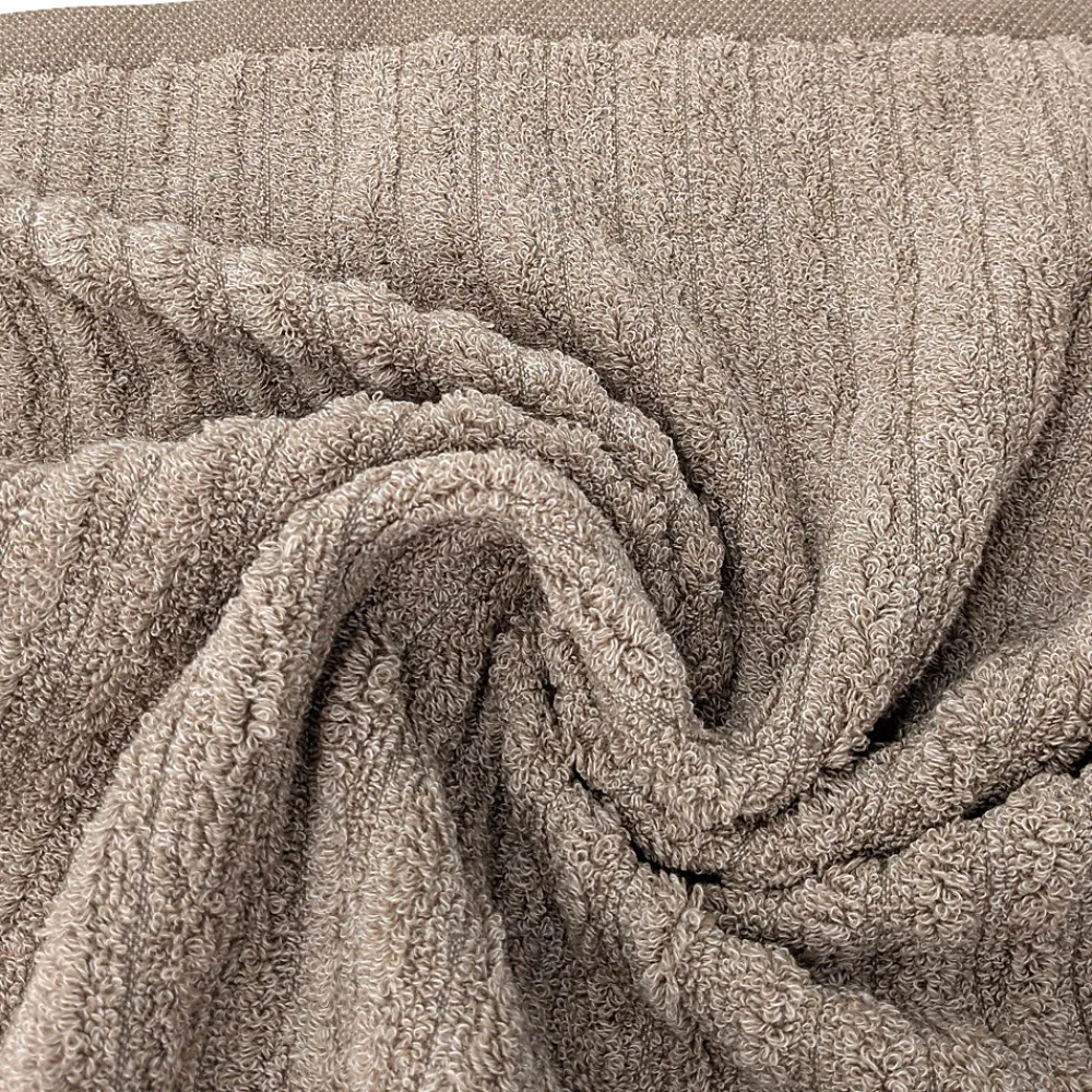 Serviette De Bain|Linnea Drap de douche uni coton 70x140 cm SPECTRE marron