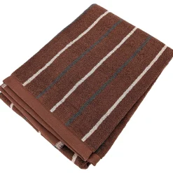 Serviette De Bain|Linnea Drap de douche 70x140 cm BOLD coton 500g/m² marron Terracotta