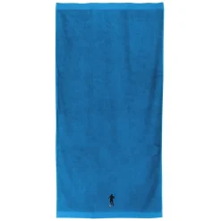 Serviette De Bain|Linnea Drap de douche 70x140 cm coton 550g/m2 PURE FOOTBALL Bleu Turquoise