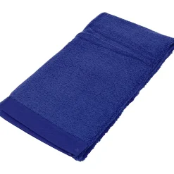 Serviette De Bain|Linnea Drap de douche 70x140 cm coton peigné ALBA bleu moyen