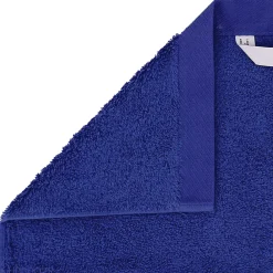 Serviette De Bain|Linnea Drap de douche 70x140 cm coton peigné ALBA bleu moyen