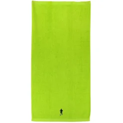 Linnea Drap de douche 70x140 cm coton 550g/m2 PURE FOOTBALL Vert Pistache