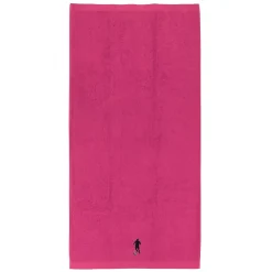 Serviette De Bain|Linnea Drap de douche 70x140 cm coton 550g/m2 PURE FOOTBALL Rose Fuchsia