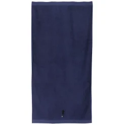 Serviette De Bain|Linnea Drap de douche 70x140 cm coton 550g/m2 PURE FOOTBALL Bleu Marine