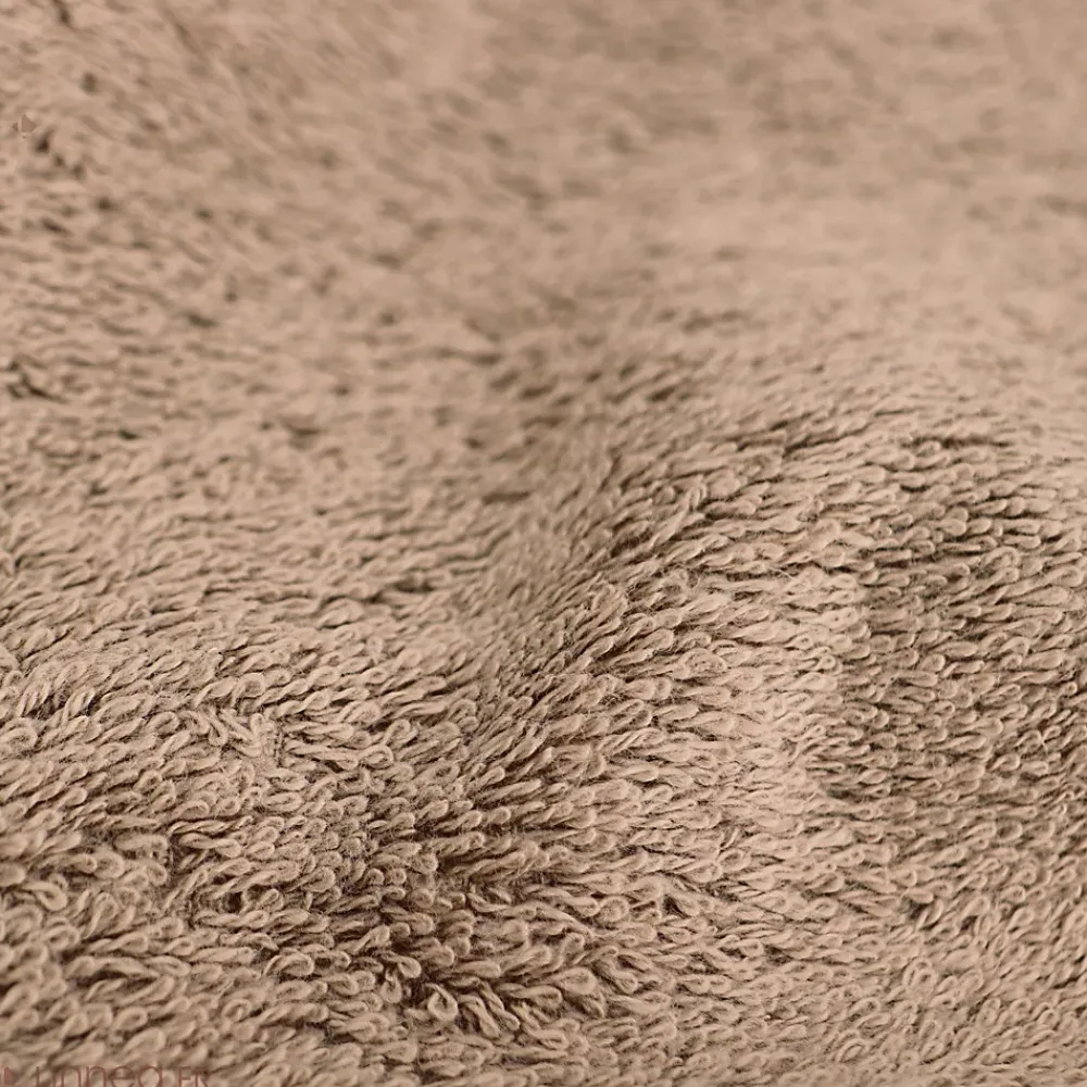 Linnea Drap de douche 70x140 cm coton peigné ALBA taupe