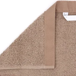 Linnea Drap de douche 70x140 cm coton peigné ALBA taupe