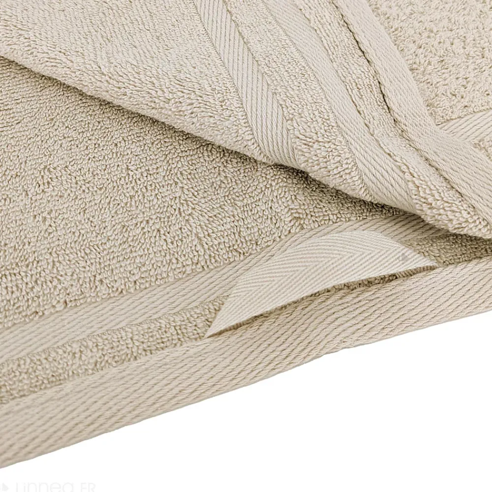 Linnea Drap de douche 70X140 cm EFFICIENCE PURE marron Marfil