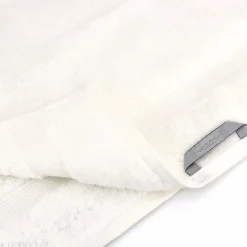 Linnea Drap de douche 70x130 cm LUXOR blanc crème
