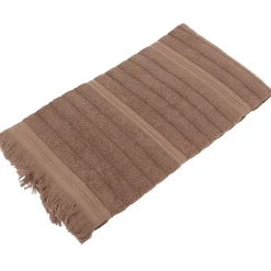 Linnea Drap de douche 70x140 cm NATURAL STRIPES marron