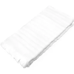 Linnea Drap de douche 70x140 cm NATURAL STRIPES blanc