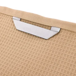 Serviette De Bain|Linnea Drap de douche 70x140 cm nid d'abeille PURE WAFFLE 300 g/m² beige