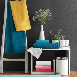 Douceur D'Intérieur Drap de Douche 70x130 cm Éponge Unie Tendresse Emeraude 600g/m²