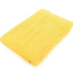 Linnea Drap de douche 70x140 cm PURE Jaune 550g/m2