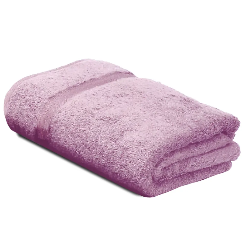 Linnea Drap de douche 70x140 cm ROYAL CRESENT Rose Lavande 650g/m2