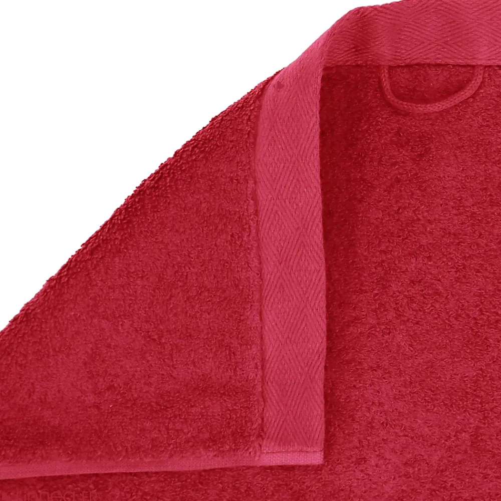 Linnea Drap de douche 70x140 cm SOFTY bordeaux